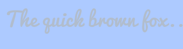 Image with Font Color B1BDCD and Background Color ADCAFF
